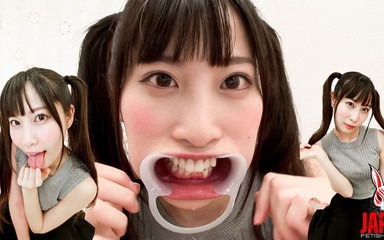 Wrapped in Momonyan's Overflowing Saliva and Pink Tongue! Tongue and Saliva Fetish POV with Momona Aino