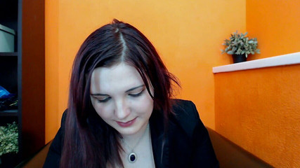 Student Whore Secretary Plays with Client Throught Zoom